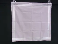 ■極美品■ HERMES エルメス コットン100％ スカーフ ストール ショール レディース ライトパープル系 DL1146