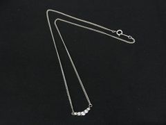 薄紫色トップネックレス k10 長さは40cm - メルカリ