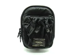 PORTER ポーター シーレ ナイロン マルチケース マルチポーチ 小物入れ レディース メンズ ブラック系 DL0637