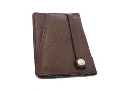 LOUIS VUITTON 루이비통 M65132 모노그램 매트 크로셰트 GM 키링 키케이스 열쇠 넣어 브라운계 DL0673