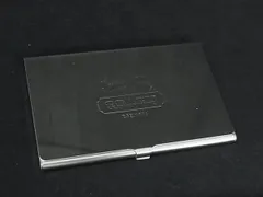■美品■ COACH コーチ カードケース 名刺入れ カード入れ レディース メンズ シルバー系 DL0955