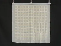 Calvin Klein カルバンクライン シルク100% 大判 スカーフ ストール ショール レディース ライトブルー系 DK8518