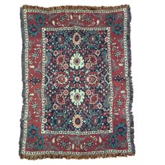 める】80s USA ブランケット ヴィンテージラグ タペストリー vintage