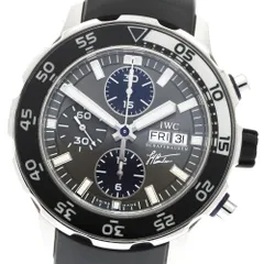 IWC IWC SCHAFFHAUSEN IW376706 アクアタイマー クロノグラフ ジャック＝イヴ・​クストー 自動巻き メンズ 保証書付き_846842 IWC IWC SCHAFFHAUSEN IW376706 アクアタイマー クロノグラフ ジャック