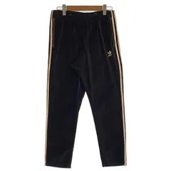 adidas Originals アディダス オリジナルス B&Y別注 ベロアトラックパンツ ブラウン ゴールド BK4563 Size O