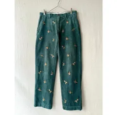Polo Ralph Lauren コーデュロイ パンツ / 31 コットン グリーン 柄 P5-12025-9431