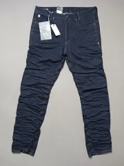新品 34 G-Star RAW(ジースターロゥ) スターキュー 3D テーパード ジーン デニム