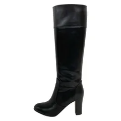 DIANA(ダイアナ) ロングブーツ 23 1/2 レディース - 黒 レザー