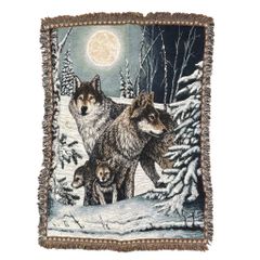 vintageラグ ブランケット マルチカバー タペストリー アニマル 動物