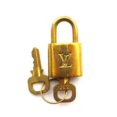 ルイヴィトン LOUIS VUITTON カデナ パドロック 南京錠 337 ゴールド 金