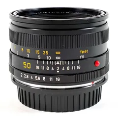 ライカ LEICA SUMMICRON-R 50mm F2 ズミクロン 3CAM 一眼カメラ用レンズ（マニュアルフォーカス） 【中古】
