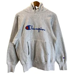 Champion REVERSE WEAVE　パーカー　90s vintage　90年代　OLD　プルオーバー　トップス　裏起毛　ブランドロゴ　刺しゅう　USA製　アメカジ　古着