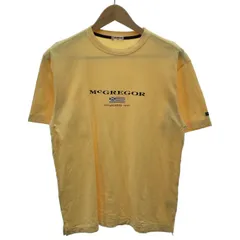 MCGREGOR　Tシャツ　半袖　トップス　クルーネック　プリント　ロゴT　ブランドロゴ　古着