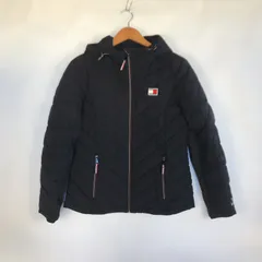 TOMMY HILFIGER キルティングジャケット レディース S ブラック 3102202601120082