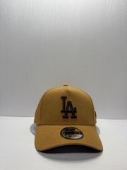 Newera ロサンゼルスドジャース 9forty A-FRAME スナップバックキャップ ブラウンカラー