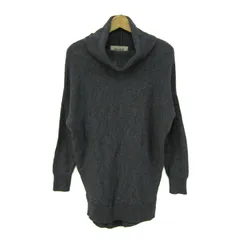 ロペ ニット トップス 長袖 タートルネック ロング丈 セーター レディース Mサイズ グレー ROPE' 【中古】