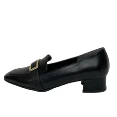 DIANA(ダイアナ) ローファー 23 1/2 レディース - 黒 レザー