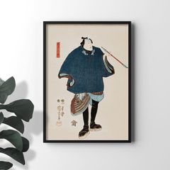 A2사이즈 가가와 쿠니요시 포스터 에비자코십 우키요에 배우 그림 가부키 일본화 일본식 아트 포스터 쿠니요시 (rossografico 31-100529_a2)