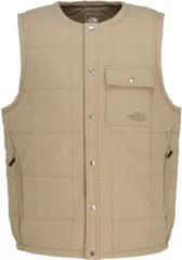 ザ・ノース・フェイス THE NORTH FACE アウトドア メドウウォームベスト メンズ レディース アウター 軽量 秋冬 キャンプ 普段使い ノースリーブ ファスナーポケット コンパクト 収納袋付き 持ち運び  NY32530 CK クラシックカーキ