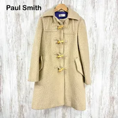 Paul Smith ポールスミス ウール アンゴラ ムートン ダッフル ロングコート ベージュのサムネイル