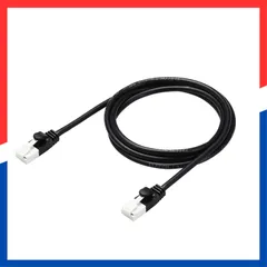 【数量限定】やわらか 爪折れ防止コネクタ ツメが折れない ブラック 1m CAT6A ECLD-GPAYTBK10 LANケーブル エレコム