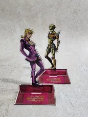 開封品) ジョジョの奇妙な冒険 10周年전 ジョルノ GOLD EXPERIENCE Arcs アクリル