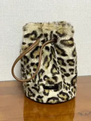 KUHO クホ ヒョウ柄 レオパード ファー ショルダーバッグ