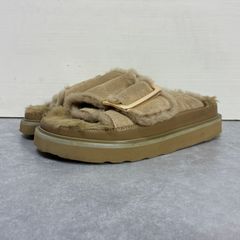 美品 MOHI ダブルベルト スタッズサンダル ブラック/ゴールド - メルカリ