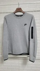 100 NIKEナイキ スポーツウェア テックフリース クルーネック スウェットシャツ L