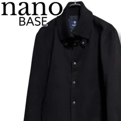 nano BASE ナノベース nano universe ブラック メンズ アウタージャケット スタジャン 長袖 シンプル 【XLサイズ】001391Hのサムネイル