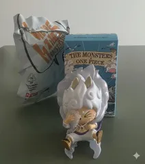 正規品 ポップマート ラブブ ワンピース ルフィ ギア5 ニカ シークレット シークレット 0.7%! POPMART ワンピース Labubu THE MONSTERS ラブブ