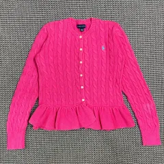 ジュニアトップス ラルフローレン ニット カーディガン