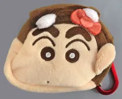 【新品】バッグ しんちゃん×ハローキティ カラビナ付きふわミニポーチ 「クレヨンしんちゃん×サンリオキャラクターズ」