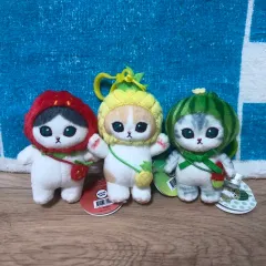 フルーツ ウール プー サンド キーホルダー 3種