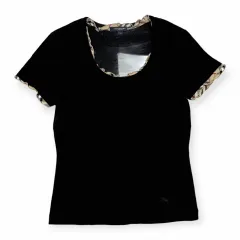 バーバリー チェック フリル 半袖 Tシャツ