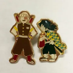 33. 【現状品】冨岡義勇 宇髄天元 セット ピンズ コレクション ゆるパレット 鬼滅の刃 ◆●