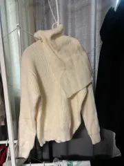 タートルネック ニット ショール セット