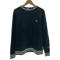 Champion　スウェット　長袖　トレーナー　トップス　クルーネック　裏毛　無地　ワンポイント　刺しゅう　アメカジ　古着