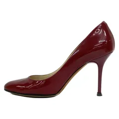 JIMMY CHOO(ジミーチュウ) パンプス 35 1/2 レディース - ボルドー レザー