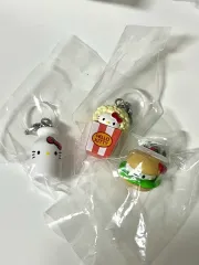 ハローキティ アメリカン デザイン めじるし ガチャ 3個 まとめ