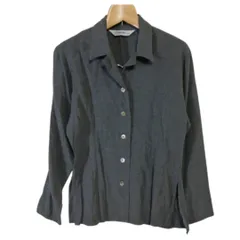 訳アリ PAGEBOY ページボーイ 長袖 シャツ グレー Mサイズ　b853