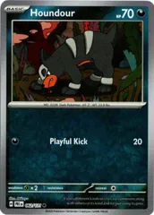 デルビル　海外版 英語版　モンスターボールミラー　Houndour - 062/131 -