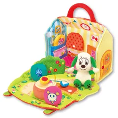 ジョイパレット(JOYPALETTE) ワンワンとうーたん ひろげてあそぼ! かくれんぼやわらかハウス W220mm×H240mm×D130mm(ハウスを閉じた時) 