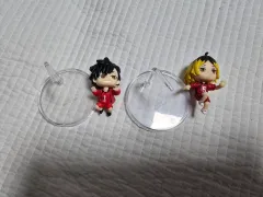 ハイキュー 研磨 黒尾 ガチャフィギュア