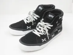 ★3230☆VANS×WTAPS ヴァンズ/ダブルタップス SK8-HI クロスボーン刺繍 スニーカー　26㎝