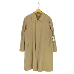 バーバリーズ BURBERRYS 英国製 OLD 裏地ノバチェック ライナー付き ステンカラー コート メンズ 表記無 