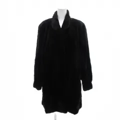 【SAGA MINK】 銀タグ 毛皮 ロングコート シェアードミンク ブラック 2026年最新】銀サガ ミンクの人気アイテム - メルカリ