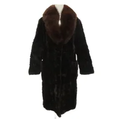 総丈85cm　ニナリッチ　グラマミンク　ファーコート　L相当　艶◎　ブラック 2026年最新】NINA RICCI レディース 毛皮・ファーコートの人気アイテム