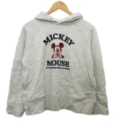 東京ディズニーリゾート パーカー フーディー スウェット ミッキーマウス グレー M