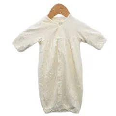 センス オブ ワンダー sense of wonder ワンピース クルーネック スナップボタン 50-60cm アイボリー